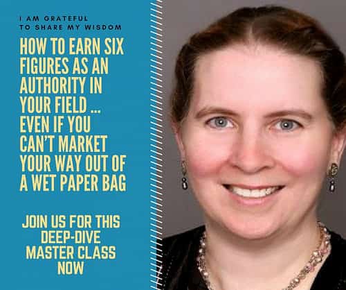 Six Figure Holistic Authority Master Class