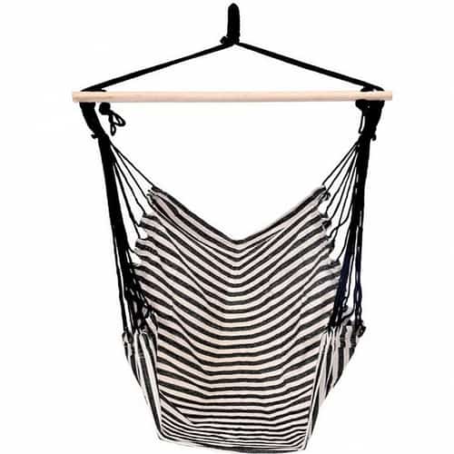 SAVE 50% - Hanging Hammock Chair - Black!