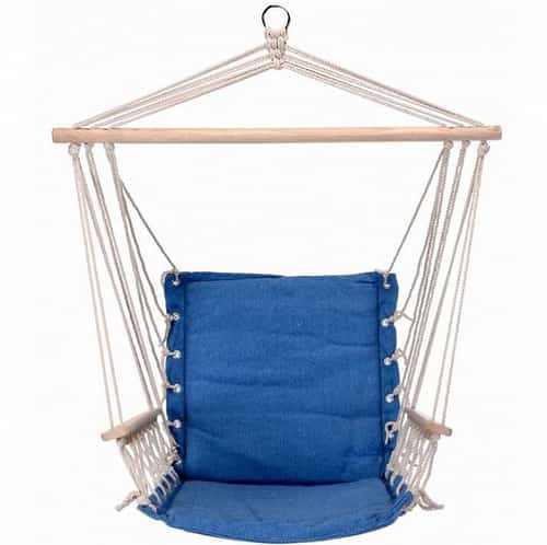 Hanging Hammock Chair - Solid Blue: £49.99!