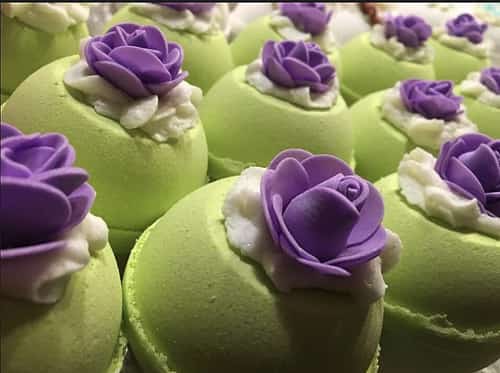 Alien bath fizzers