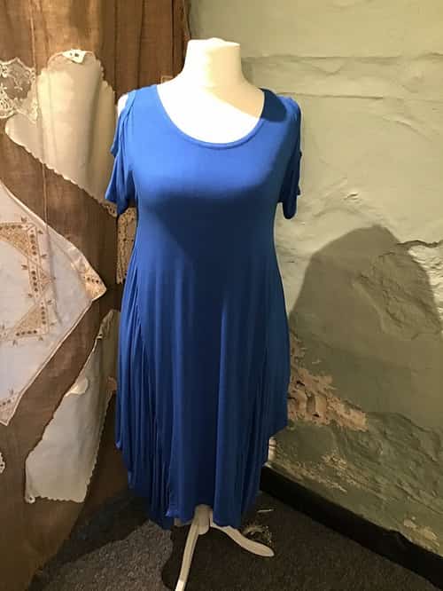 Cold shoulder dress