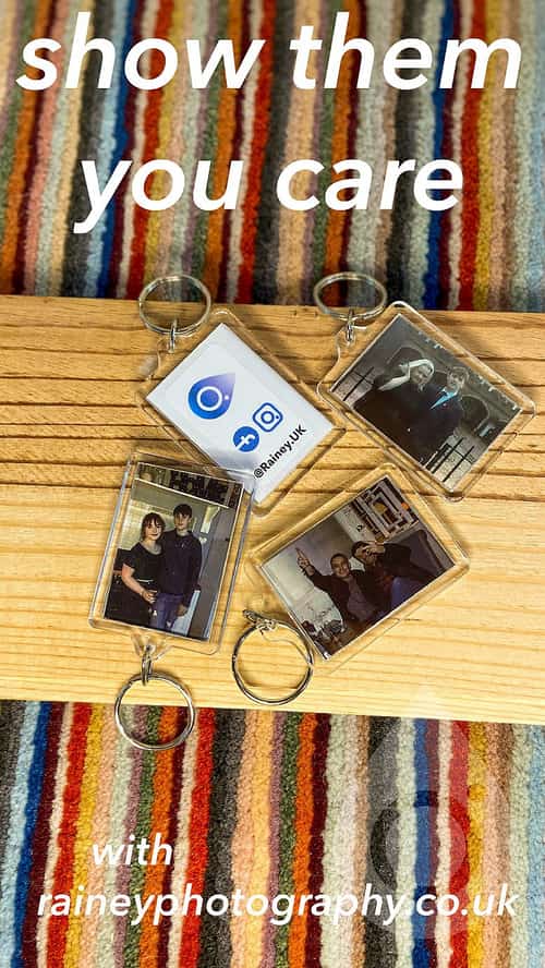 Customisable Keyring’s Polaroid’s and Print Offs
