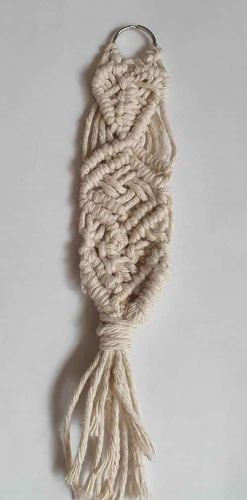 Macrame Key ring. Hand made