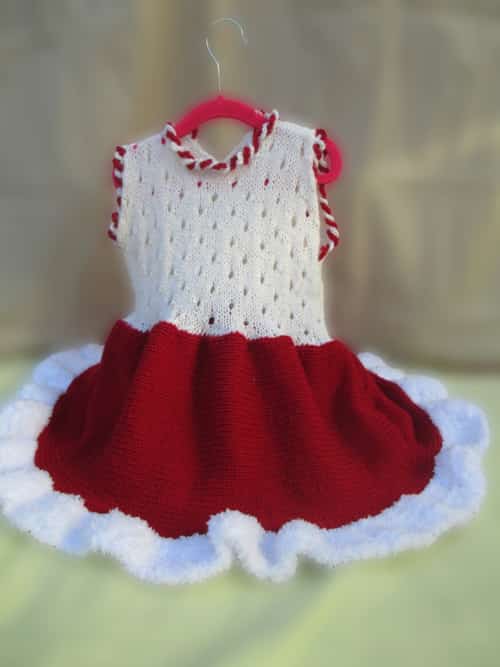 Limited edition knitted dress