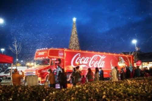 Pudsey, Asda - Coca-Cola Truck Stop!