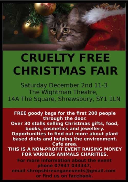 Shropshire Cruelty Free Christmas Fair