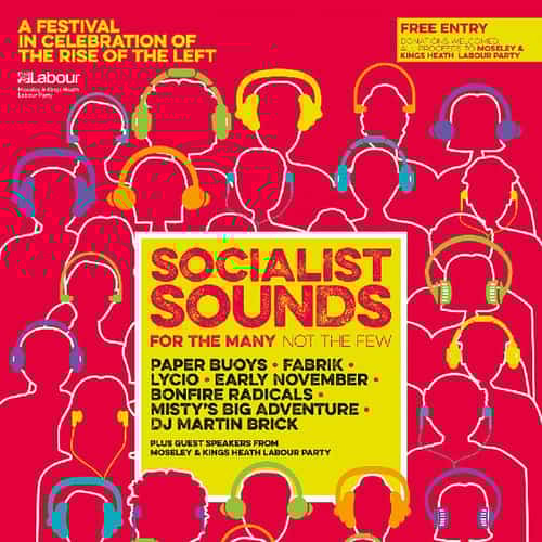 Socialist Sounds - Celebrating the Rise of the Left at Hare And Hounds