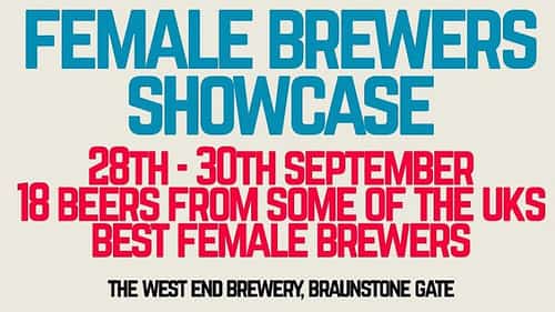 Female Brewers Showcase - West End Brewery