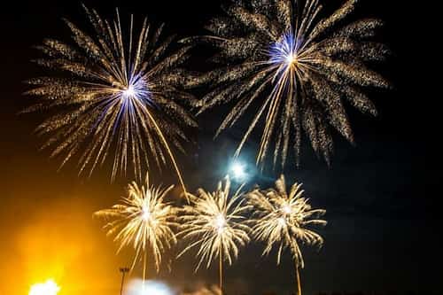 Rainbows Firework Spectacular