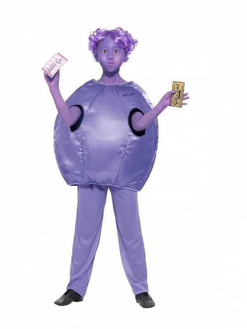 Roald Dahl Day - Children's Roald Dahl Deluxe Violet Beauregarde Costume - £24.99