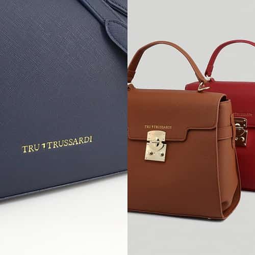 Save up to 60% on the Trussardi bag range and Snizl users get an addition 10% at checkout
