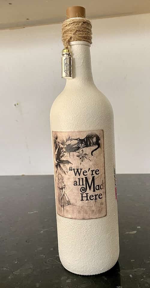 Alice In Wonderland Light Up Bottle