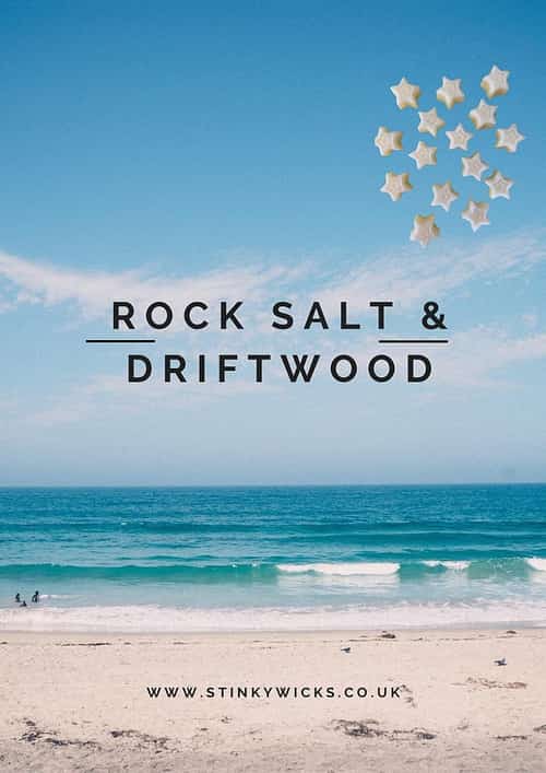 WIN our Rock Salt & Driftwood wax melts