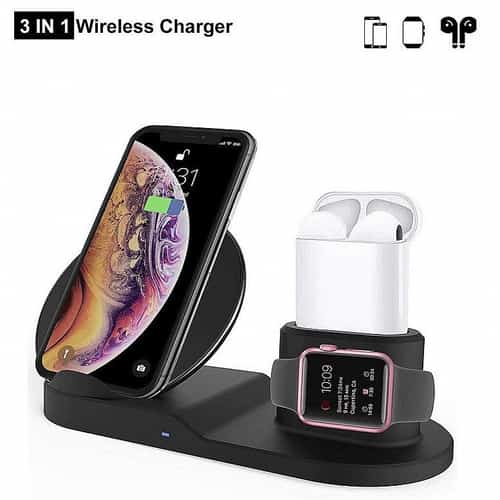 Best Seller || 30% OFF - 3 in 1 Apple Charger Stand