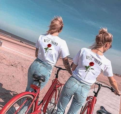 HOT SALE  BEST  FRIEND FASHION T SHIRT !!!