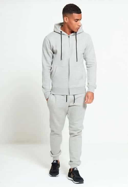 Men's Block Hooded Jogger Set for £27.99