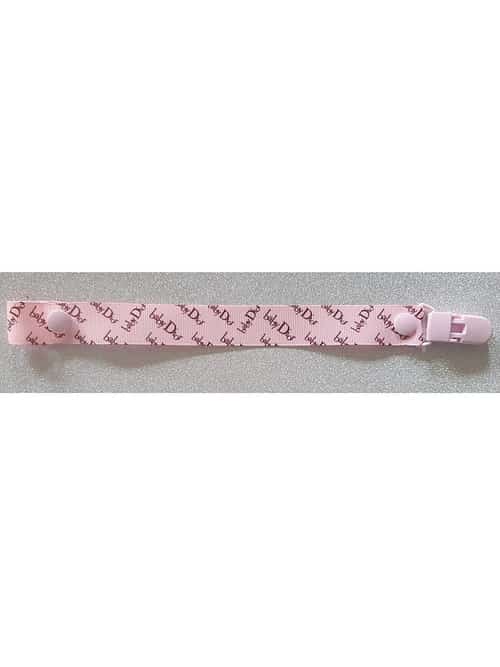 Baby Dior Pink Dummyclip