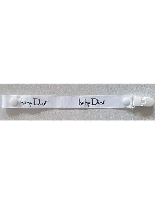 Baby Dior White and Black Dummyclip