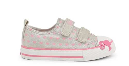 Barbie Dotty Sneakers grab one of your little girl now - Original Price £26.90 - Sale Price £22.90