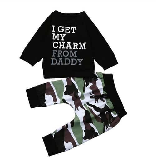 Just Arrived! I Got my Charm from Daddy 2-piece set for Boys!