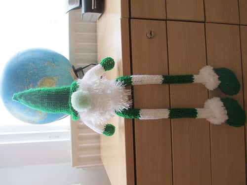 Knitted gnome
