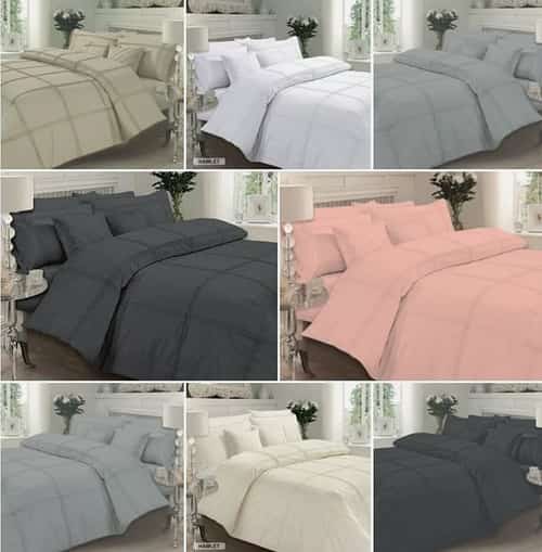 Hamlet Pintuck Stripes Luxurious Bedding Set