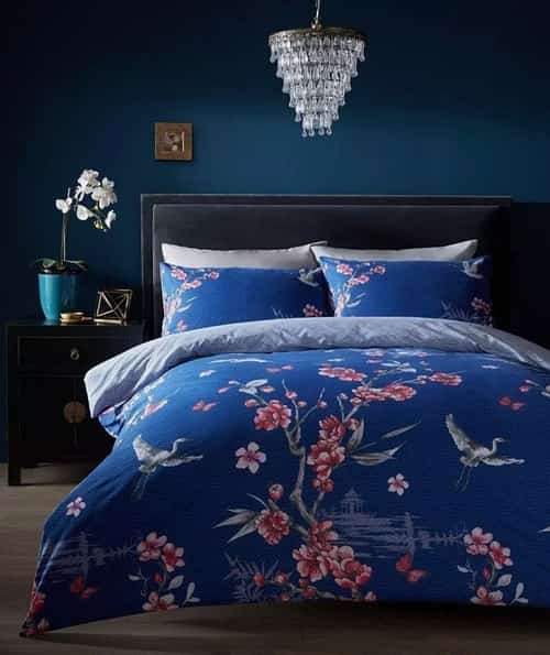 Akira Floral Duvet Cover Set (Reversible)