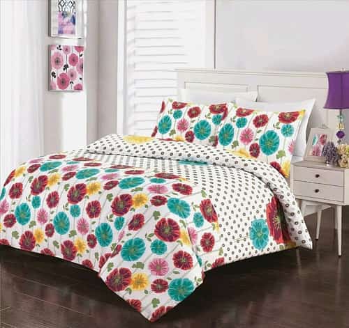 Luxury Penelope Floral Reversible Bedding Set