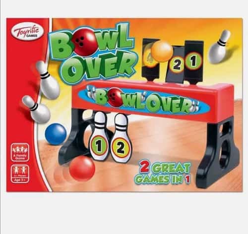 Toyrific Bowl Over Game 2 Great Games in 1 Children Family Game