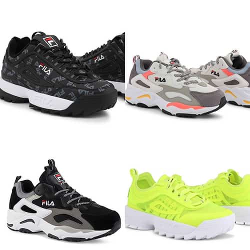 NEW IN STOCK - FILA TRAINERS WITH UP TO £40 OFF AND AN EXTRA 10% AT CHECKOUT FOR SNIZL USERS