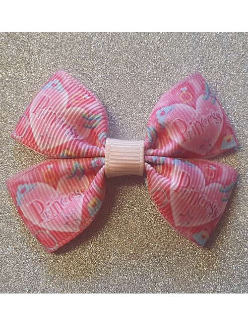 Princess Mini Hairbow or Headband