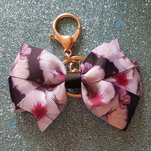 Black Chelsea Bagcharm Keyring