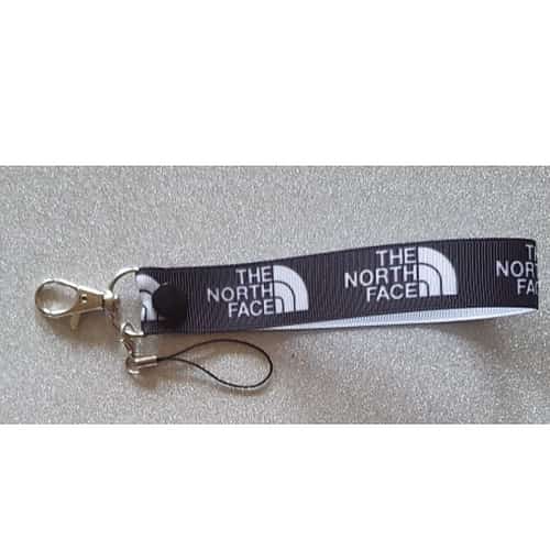 North Face Wriststrap Keyfob