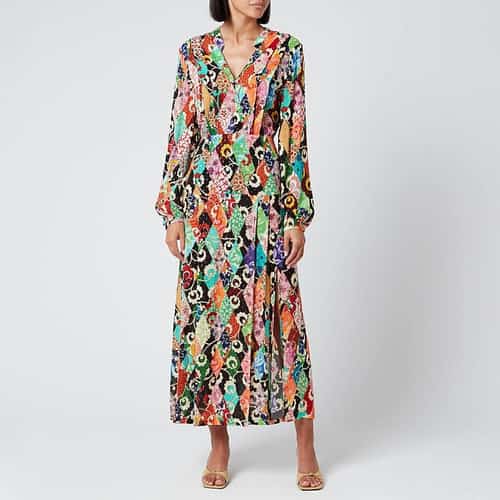 SALE - RIXO Women's Autumn Dress - Patchwork!