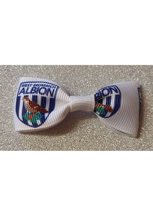 West Bromwich Albion Mini Hair Bow or Headband