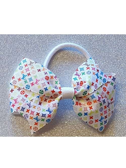 LV Fashion Mini Hairbow or Headband