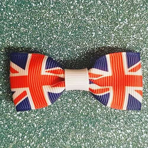 Union Jack Mini Hairbow Or Headband