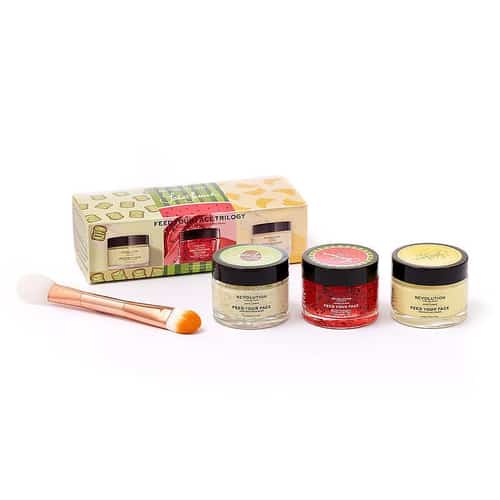 3 FOR 2 - Revolution Skincare Jake-Jamie Feed your Face Trilogy Face Mask Collection!