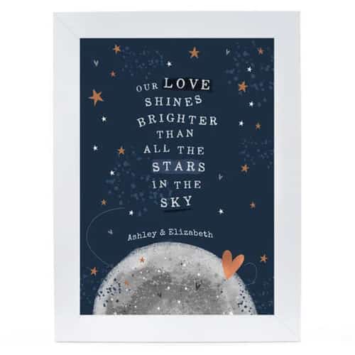 Personalised Print - Stars In The Sky - £19.99!