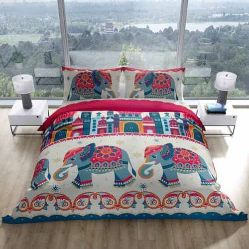 Arabian Nights Elephant Duvet Cover Set