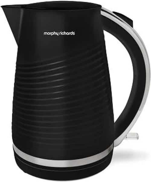 Morphy Richards Jug Kettle Dune, 1.5 liters, Black Free Postage