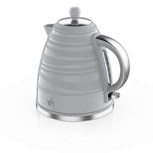 Swan 1.7 Litre Jug Symphony Kettle- Grey Free Postage