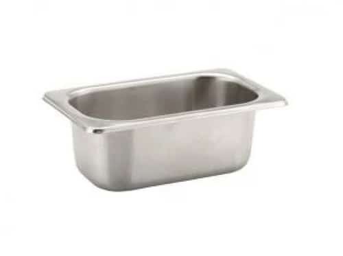 1 Litre S. Steel Gastronorm Container 1/9 100mm For Salads Vegetables Sauces £15.99 Free Postage