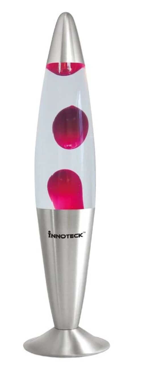 16" Lava Lamp - Purple Lava Clear Liquid Free Postage