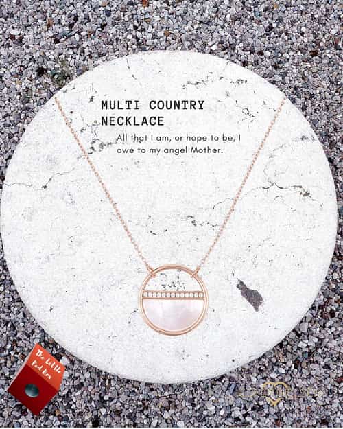 The Multi Country Necklace from Jesper Nielsen Jewellery - HERE NOW!