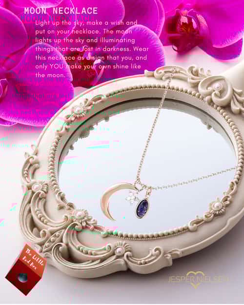 The Moon Necklace from Jesper Nielsen Global Jewellery! Available now!