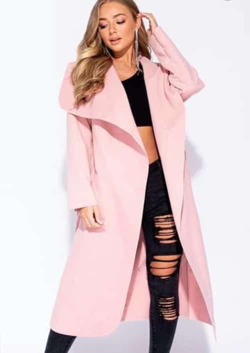 Pink Coat Onesie - ONE SIZE 8 - 14