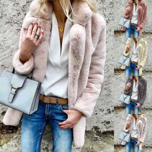 Women's Winter Fluffy Coat