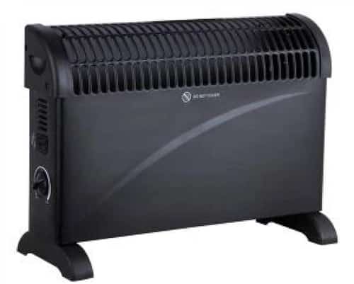 2kW Convector Heater Black Free Postage