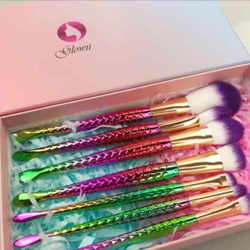 Glowii 7 Pieces Brush Set/Gift Box
